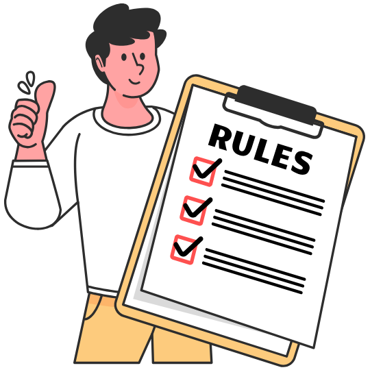 Categorisation rules screen matching transactions to categories